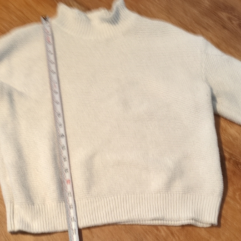 J. Crew Cream Turtleneck Sweater - Picture 6 of 6